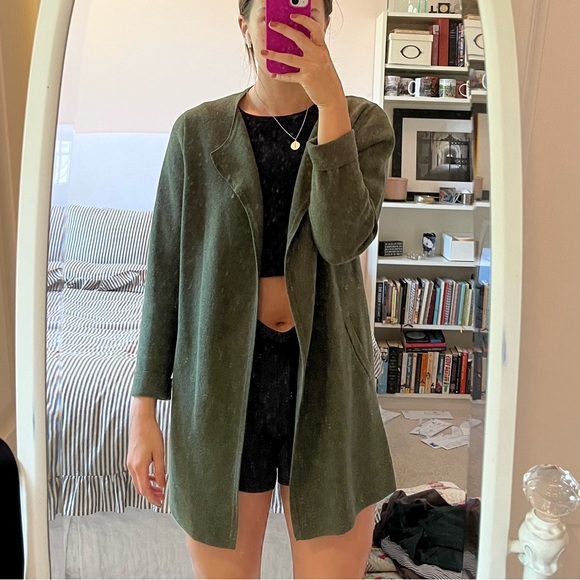 green J.CREW cardigan - Picture 2 of 8